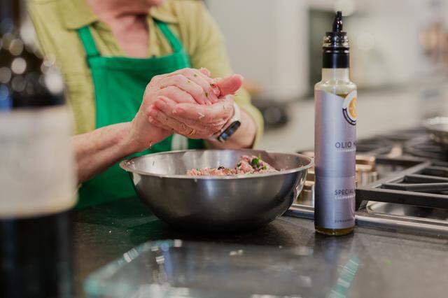 Terry Sciabica, of Modesto, makes a family Italian meatball recipe. The recipe is made often at Sciabica family pasta Sunday dinners.